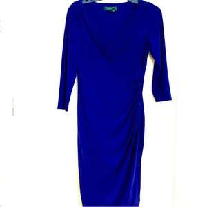 Ralph Lauren Royal Blue Dress, Size 6P